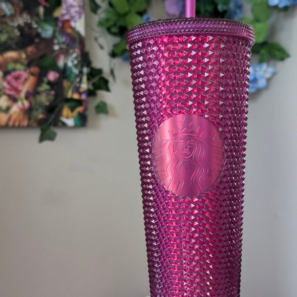 Berry Bling Diamond Studded Tumbler - Picture 4 of 4